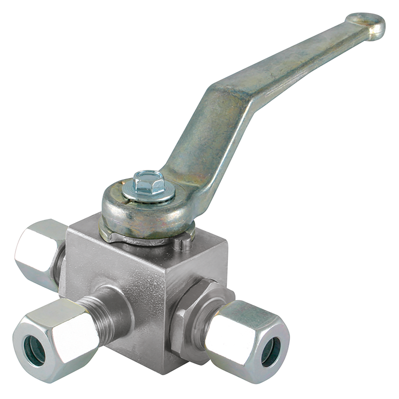 COMP BALL VALVE T PORTED OD L/DUTY