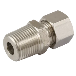 S/STEEL  BSPT MALE STUD (L) 316