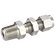 BULKHEAD MALE CONN 3/8 OD 3/8 NPT