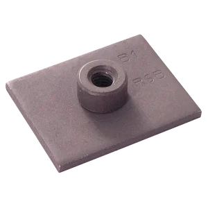 WELD PLATE SHORT ST.ST (B) SIZE 1-HOLE