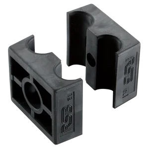 OD RUBBER 2-TUBE HALVES