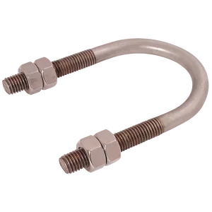 U-BOLT CLAMP 4-NUTS SIZE ZINC