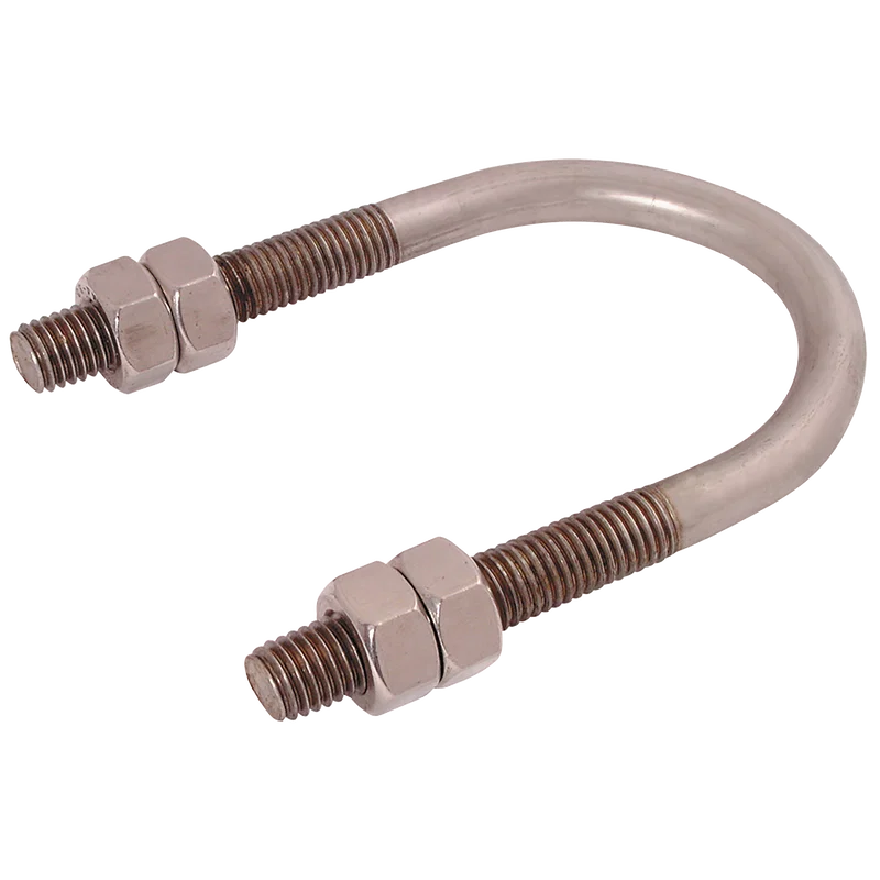 U-BOLT CLAMP 4-NUTS 15-24MM   SIZE STEEL