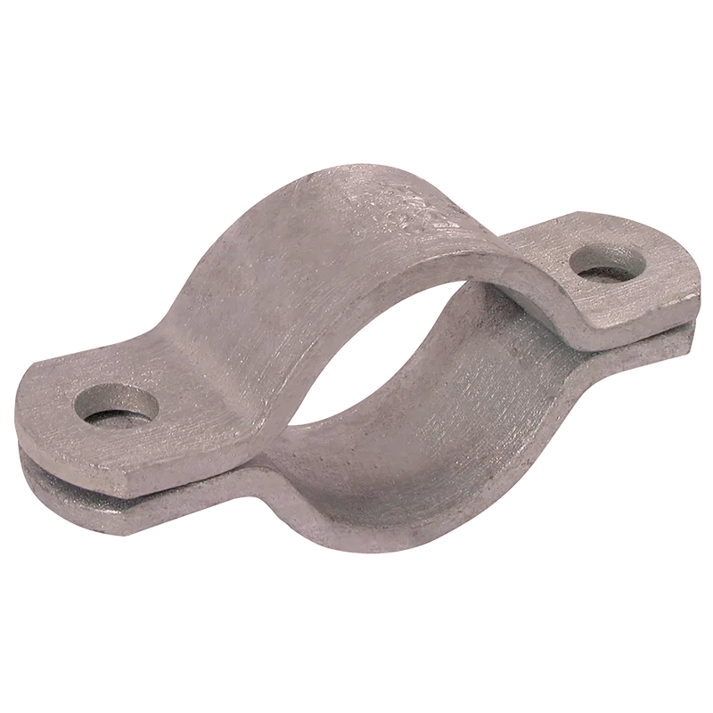 FLAT STEEL TUBE CLAMP GALV
