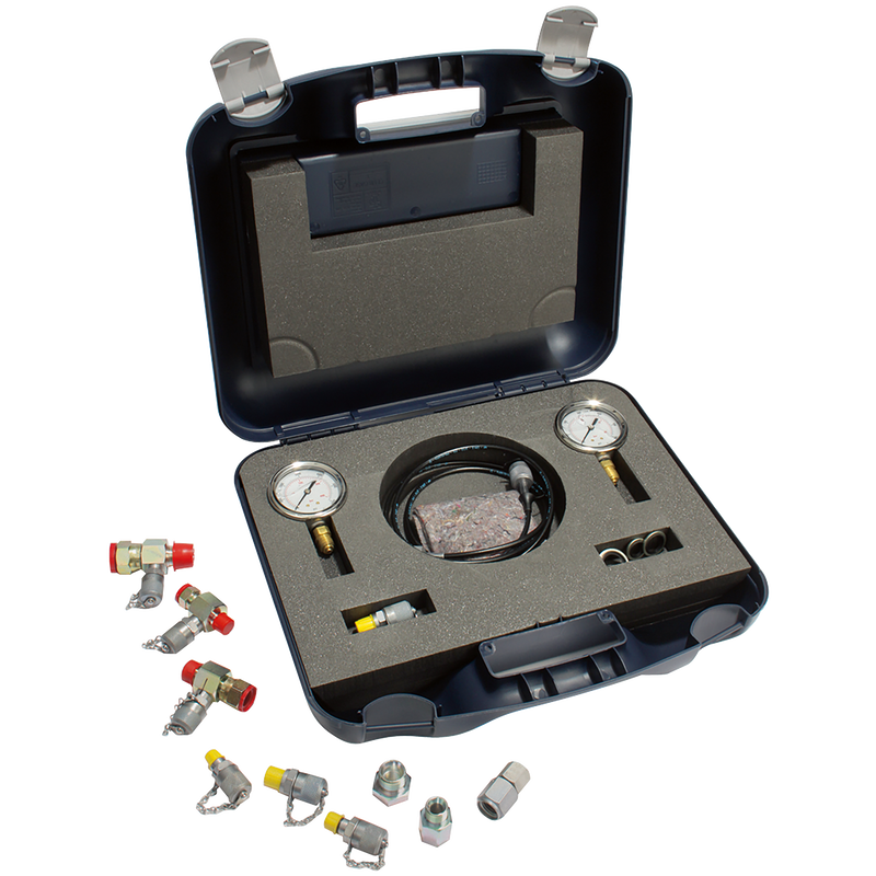 400B TEST KIT BSPP/METRIC W/INLINE T'S
