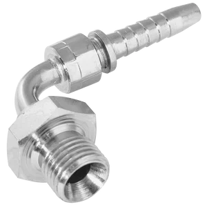 BSP MALE X 90  SWEPT HOSE TAIL