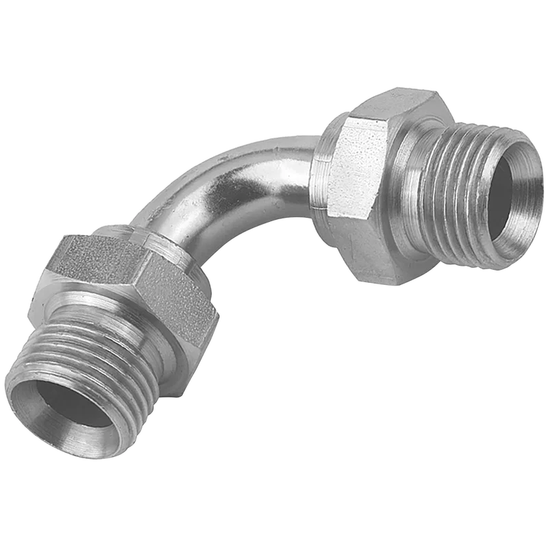 6559 BSPP 90 SWEPT EQUAL MALE ELBOW 60 CONE