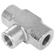 1/8 BSPP FEMALE FIXED EQUAL TEE STEEL