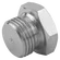 6050-02 1/8 BSPP MALE SOLID PLUG STEEL