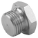 1/8 BSPP MALE SOLID PLUG STEEL