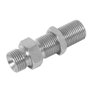 BSPP M/M BULKHEAD & LOCKNUT