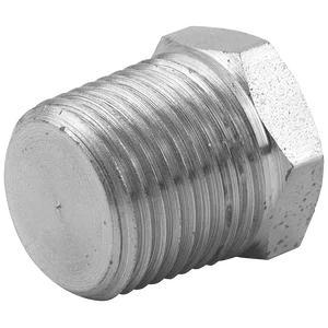 6081-NPTF MALE SOLID PLUG STEEL