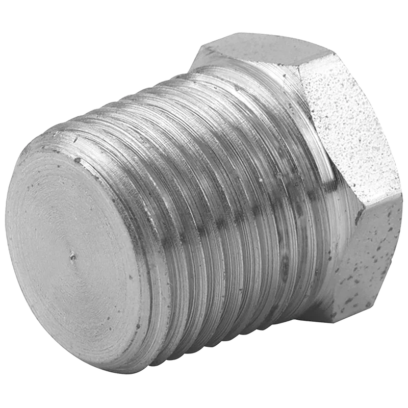 6081-NPTF MALE SOLID PLUG STEEL