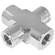 8557-02-FX 1/8 BSPP EQUAL FEMALE CROSS S