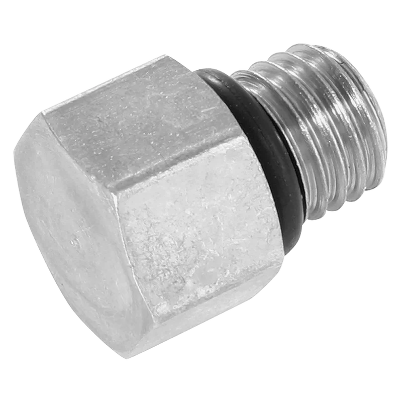 6041-UNF MALE SOLID PLUG C/W O RING