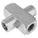 1/4 NPTF EQUAL FEMALE CROSS STEEL ADAP