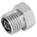 6030-04 9/16 SORFS PLUG WITH O RING