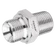 5/8 BSPP X 1/2 NPT MALE HEX ST.ST