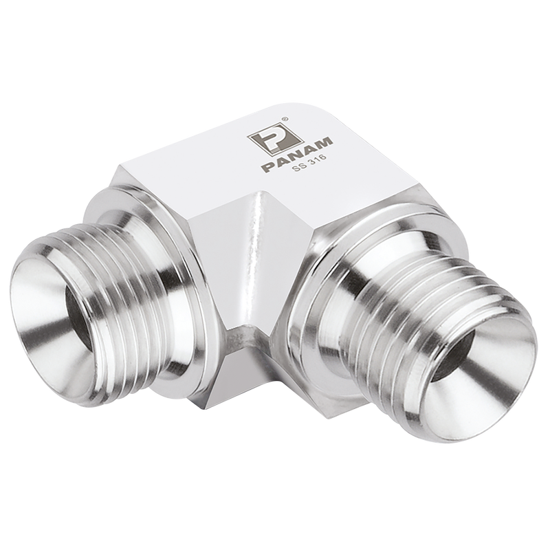 BSPP MALE ELBOW 316 SS
