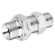 1/4  BSPP MALE B.HEAD & BACKNUT 316S.S