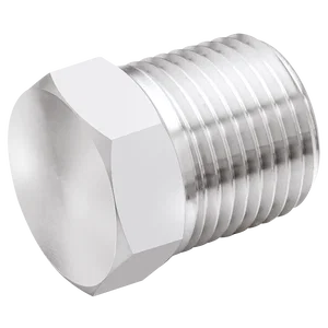 BSPT MALE PLUG 316S.S HEX HEAD