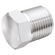 1/8  BSPT MALE PLUG 316S.S HEX HEAD
