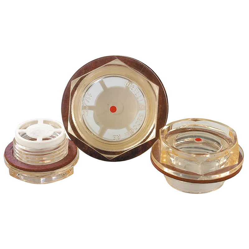 OIL LEVEL REFLECTOR SIGHT GLASS