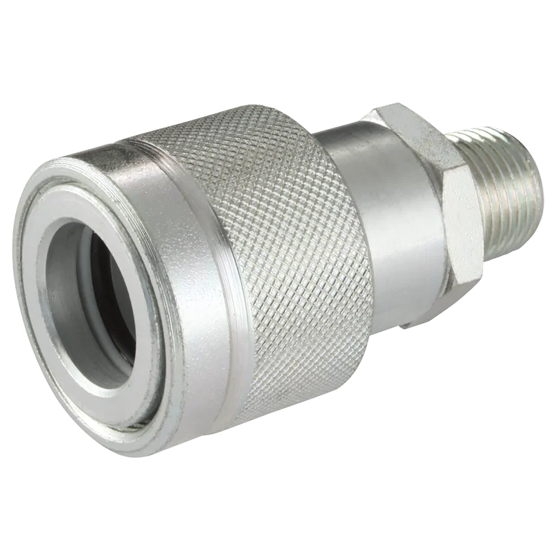 NPTF CARBON STEEL SPIN-ON COUPLING