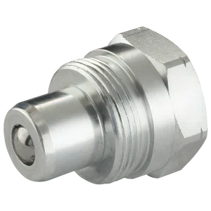 NPTF CARBON STEEL SPIN-ON PLUG