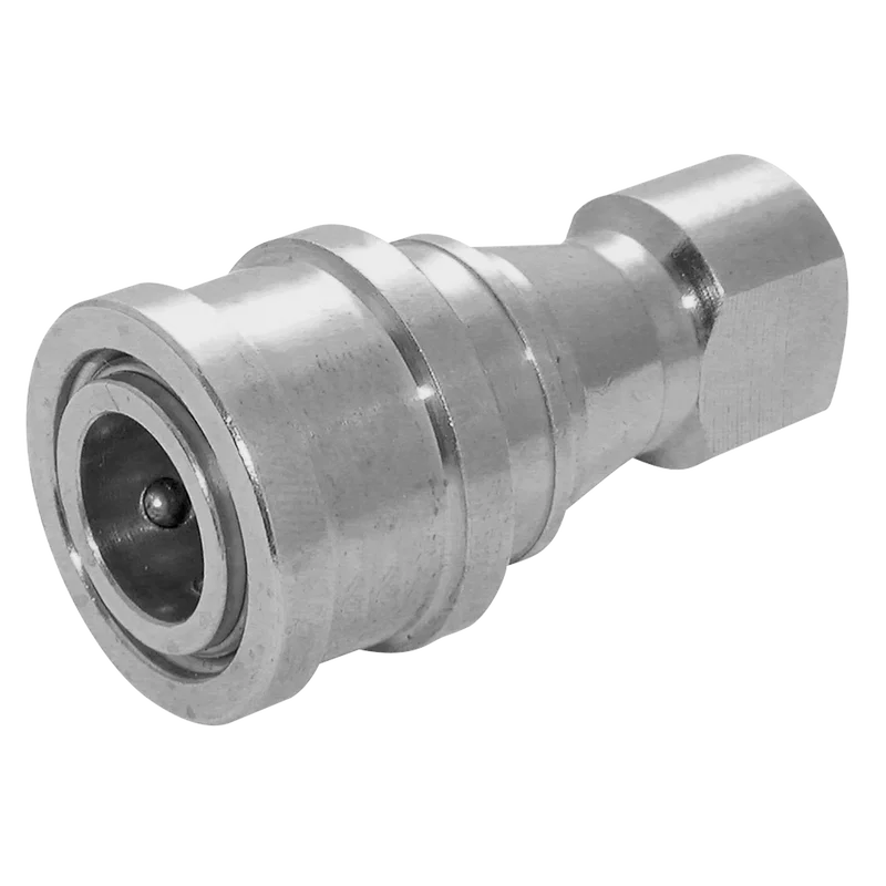 NPT FEM ISO B STEEL COUPLING