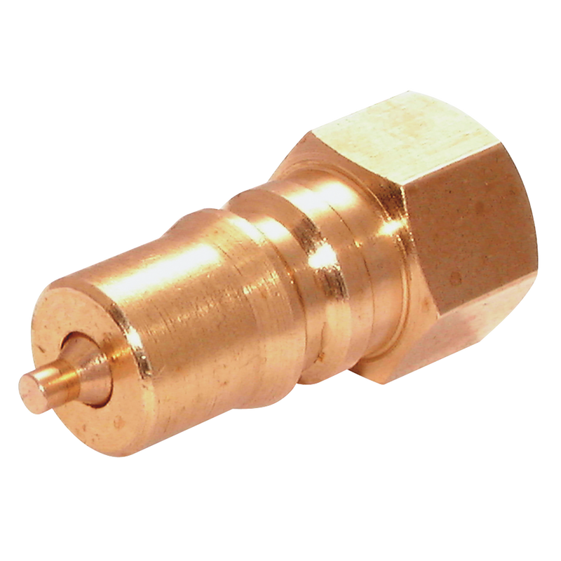 BSP FEM ISO-B PLUG BRASS