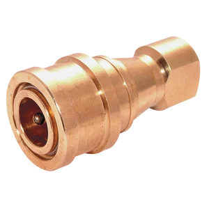 BSP FEM ISO-B BRASS COUPLING