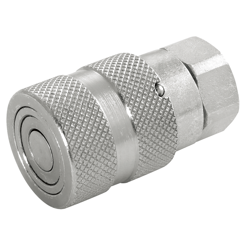 QR COUPLING FLAT FACE BSP FEMALE