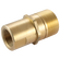 1 NPTF BRASS COUPLING