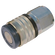 1/2  BSPP FEM  STEEL COUPLER VALVED NBR