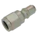 1/4 BSPP FEM  STEEL PLUG VALVED NITRILE