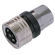 1/2 BSPP FEM BRASS COUPLER VALVED V