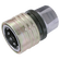 1   BSPP FEM  BRASS COUPLER VALVED NBR