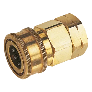 BSP FEM COUPLING BRASS NITRILE SEAL