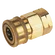 3/4 BSP FEM COUPLING BRASS NITRILE SEAL