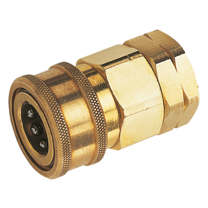BSP FEM COUPLING BRASS NITRILE SEAL
