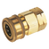 3/4 BSP FEM COUPLING BRASS NITRILE SEAL