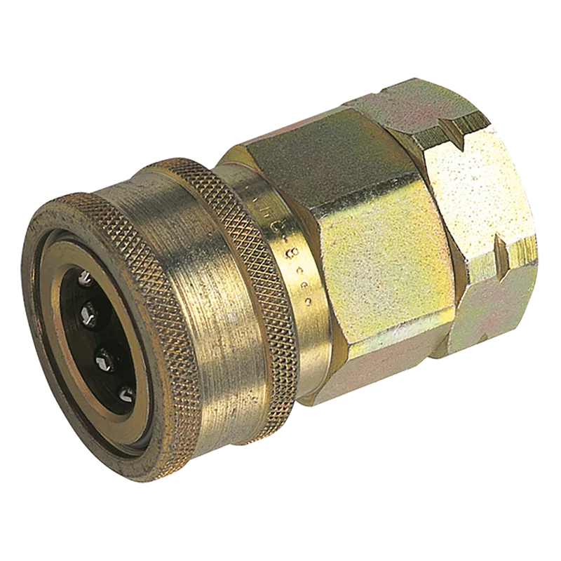 1/2 BSP FEM COUPLING STEEL NITRILE SEAL