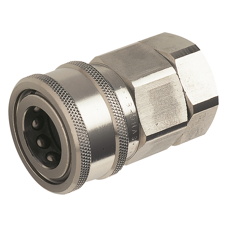 BSP FEM COUPLING 316SS NITRILE SEAL