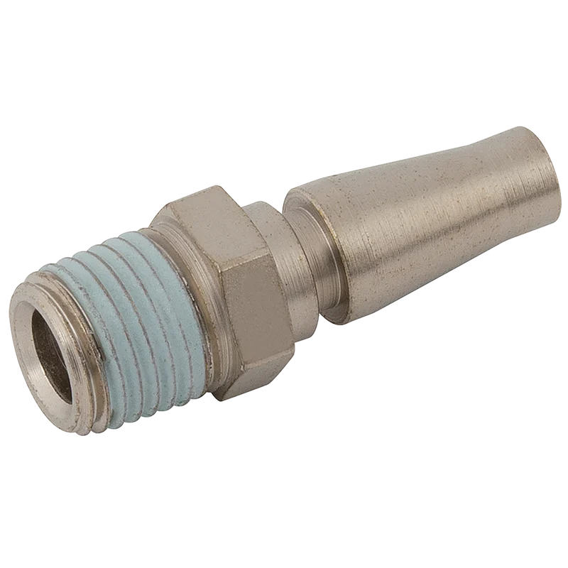 BSPT MALE   PLUG STEEL PLATED