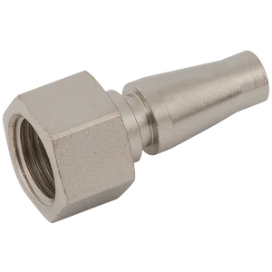 BSPP FEMALE PLUG STEEL PLATED