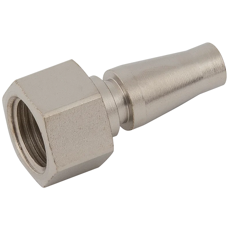 BSPP FEMALE PLUG STEEL PLATED