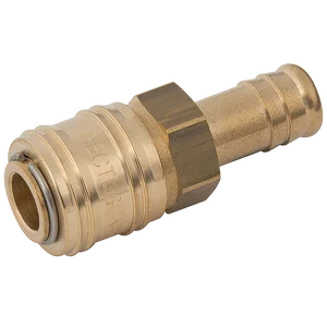 HOSETAIL  COUPLING BRASS UNPLATED