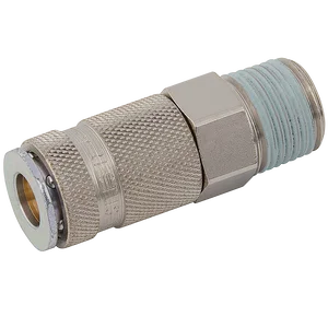 BSPT MALE COUPLING STEEL NICKEL
