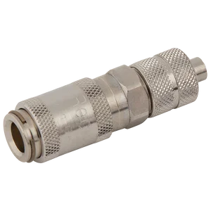 HOSE COUPLING BRASS NICKEL